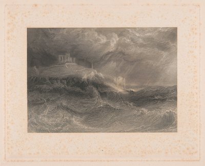 Wyspa Farne - Wrak statku autorstwa James T. Willmore