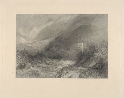 Llanthony, Monmouthshire autorstwa James T. Willmore