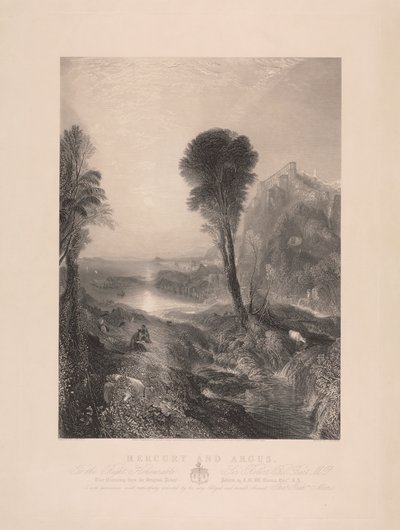 Merkury i Argus autorstwa James T. Willmore