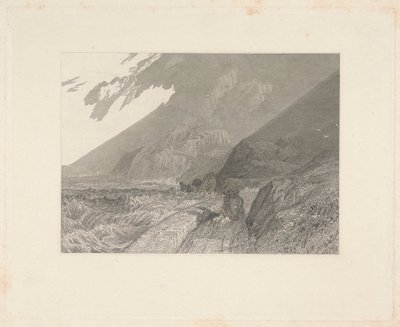 Penmaen Maur, Caernarvonshire autorstwa James T. Willmore