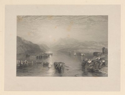 Winander-Mere, Westmoreland autorstwa James T. Willmore