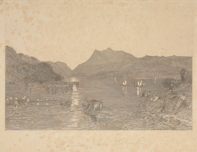 Winander-Mere, Westmoreland autorstwa James T. Willmore