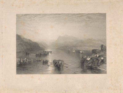 Winander-Mere, Westmoreland autorstwa James T. Willmore