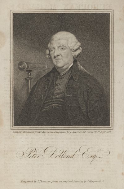 Peter Dolond Esq autorstwa James Thomson