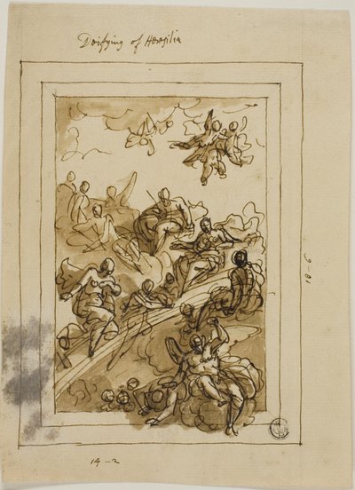 Deifikacja Horofilia autorstwa James Thornhill