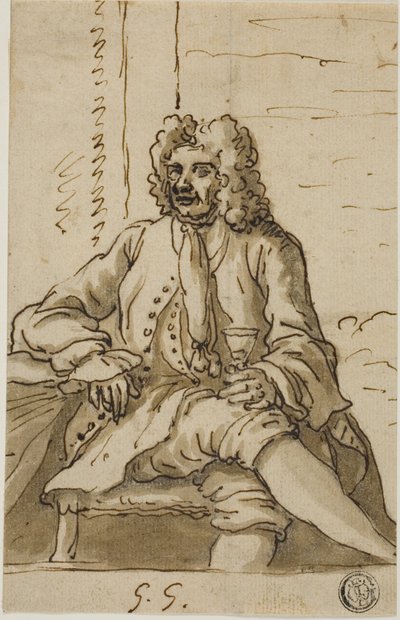 Szczerzący się Gibbons autorstwa James Thornhill