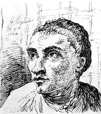 Jack Sheppard autorstwa James Thornhill