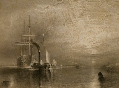 Stary Temeraire autorstwa James Tibbitts Willmore