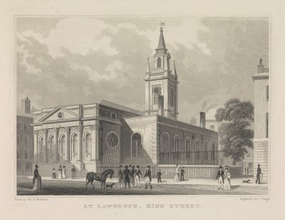 Św. Wawrzyńca, King Street autorstwa James Tingle