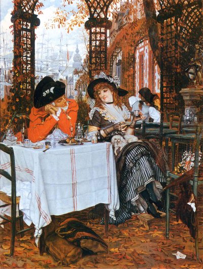 Obiad autorstwa James Tissot
