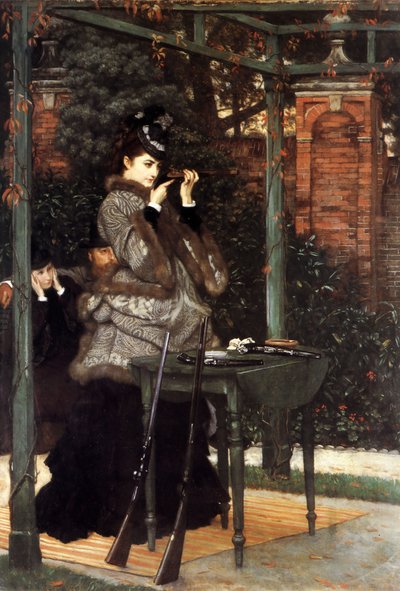Na strzelnicy autorstwa James Tissot