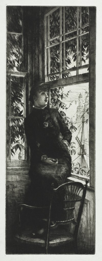 Na wybrzeżu autorstwa James Tissot