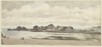 Zamek lub forteca na wybrzeżu autorstwa James Tissot