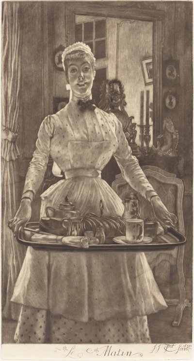 Poranek Le Matin, 1886. autorstwa James Tissot