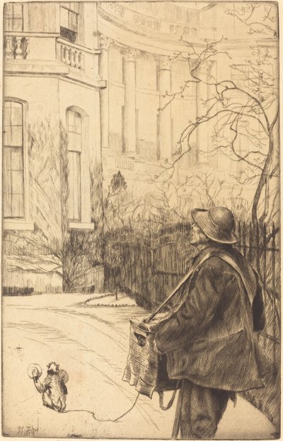 Szlifierz, 1878. autorstwa James Tissot