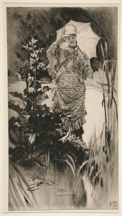 Wiosenny poranek autorstwa James Tissot