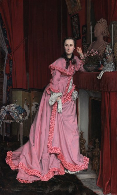 Portret markizy de Miramon, z domu Thérèse Feuillant autorstwa James Tissot