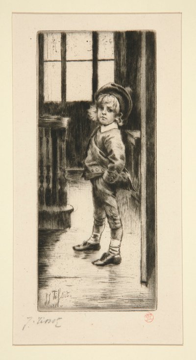 Sa Premi?re Culotte [Pierwsza para bryczesów] autorstwa James Tissot