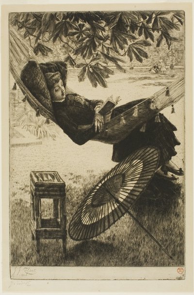 Hamak autorstwa James Tissot