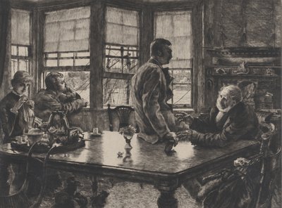 Przypowieść o synu marnotrawnym: odejście nr 1, 1882. autorstwa James Tissot