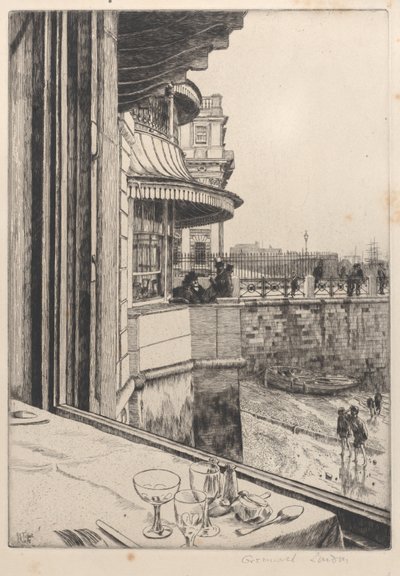 Tawerna Trafalgar, Greenwich, 1878. autorstwa James Tissot