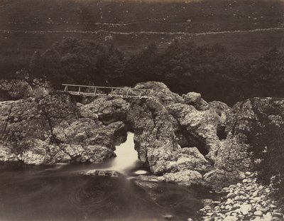 Shepherd Bridge w pobliżu Forest Lodge, 1871. autorstwa James Valentine