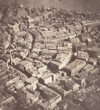 Boston, jako orzeł i dzika gęś zobacz to, 1860. autorstwa James Wallace Black