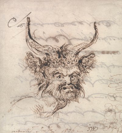 Głowa satyra autorstwa James Ward