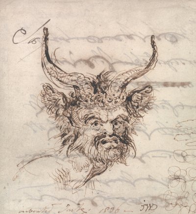 Głowa satyra autorstwa James Ward