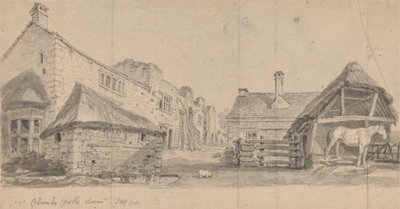 Zamek Colcombe, Devonshire autorstwa James Ward