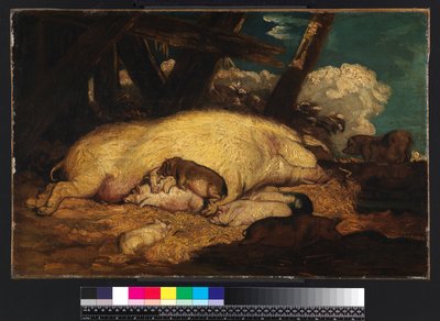 Świnie, nie wcześniej niż 1793 autorstwa James Ward
