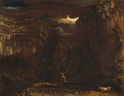 Szkic dla "Gordale Scar autorstwa James Ward