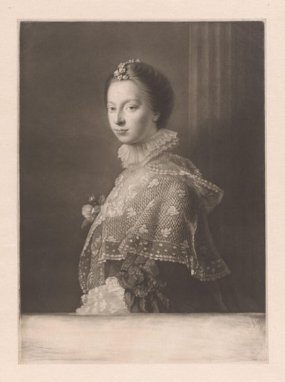 Portret Janet Erskine autorstwa James Watson (prentmaker)