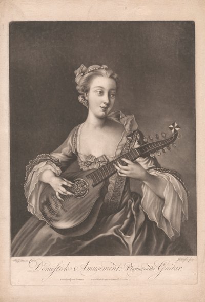 Domestick Rozrywka: Gra na gitarze autorstwa James Watson