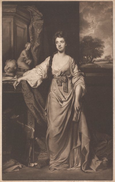 Lady Ann Hussey (z domu Delaval) Stanhope autorstwa James Watson