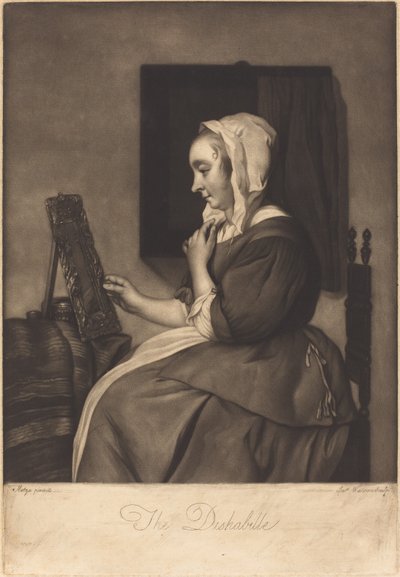 Deshaille autorstwa James Watson after Gabriel Metsu