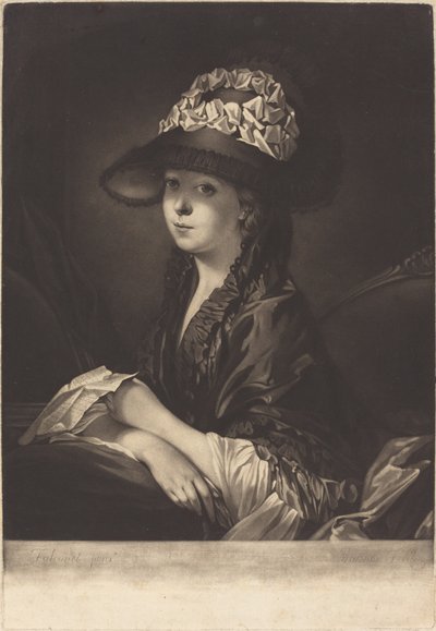 Lucinda, panno Moore autorstwa James Watson after Pierre Etienne Falconet