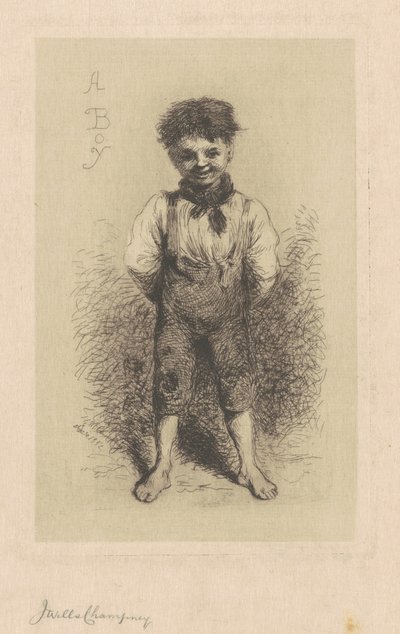 Chłopiec autorstwa James Wells Champney