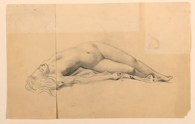 Akt kobiecy autorstwa James Wells Champney