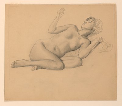 Akt kobiecy autorstwa James Wells Champney