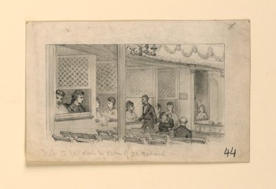 Wnętrze teatru autorstwa James Wells Champney