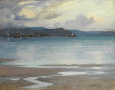 Rhu Bay (olej na płótnie) autorstwa James Whitelaw Hamilton