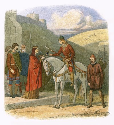 Edward zamordowany w Corfe autorstwa James William Edmund Doyle