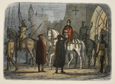 Henryk V maszeruje przeciwko Lollardom, od A Chronicle of England BC 55 do AD 1485, wyd. Londyn, 1863 r. autorstwa James William Edmund Doyle