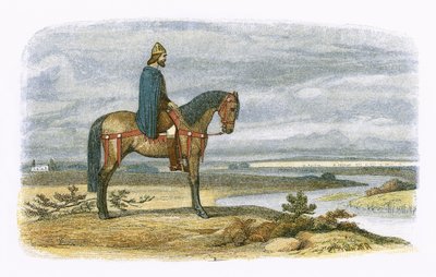 Król Alfred planuje schwytanie floty duńskiej autorstwa James William Edmund Doyle