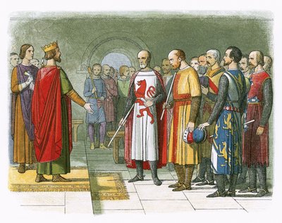 Król Henryk III i jego parlament autorstwa James William Edmund Doyle