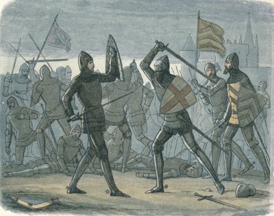 Płaskorzeźba Calais, 1864 autorstwa James William Edmund Doyle