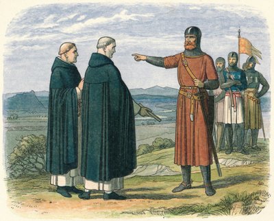 Wallace odrzuca propozycje angielskie, 1297 1864 autorstwa James William Edmund Doyle