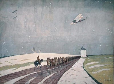 Kanadyjczycy w śniegu autorstwa James Wilson Morrice