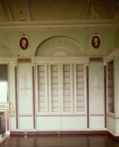 Heveningham Hall, Suffolk: biblioteka, 1778-80 autorstwa James Wyatt